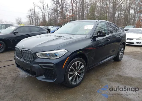 2022 BMW X6 xDrive40I z USA, uszkodzony, nr VIN 5UXCY6C08N9J78664